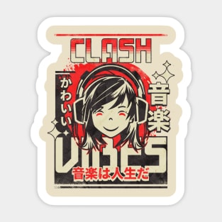 clash Vibes Music Sticker
